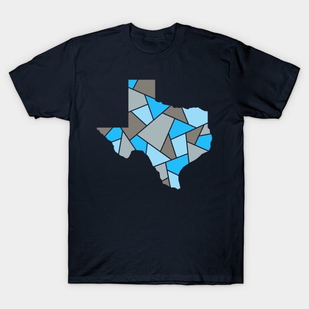 Texas Mosaic - Downtown Dallas T-Shirt by dSyndicate